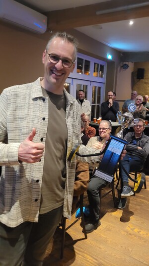 Struukduukkampioen Carlo Hendriks